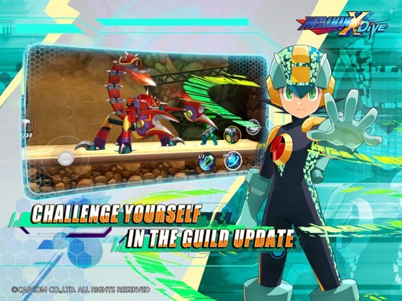 MEGA MAN X DiVE - MOBILE screenshot