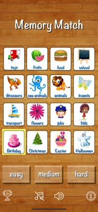 Memory Match train brain game Image