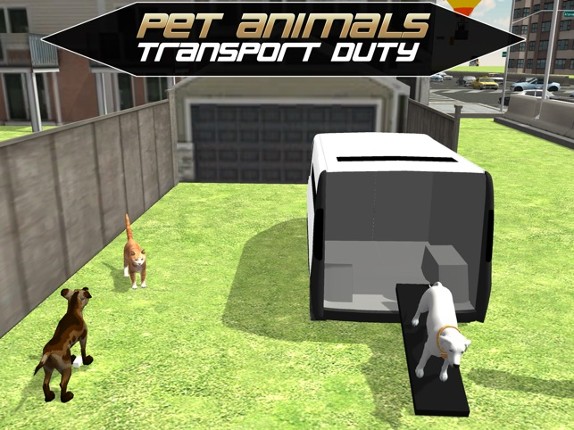 Pet Home Delivery Van &amp; Transport minitruck sim 3d screenshot