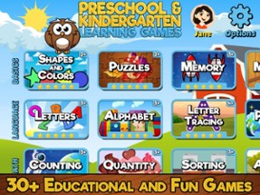 Preschool &amp; Kindergarten Games Image