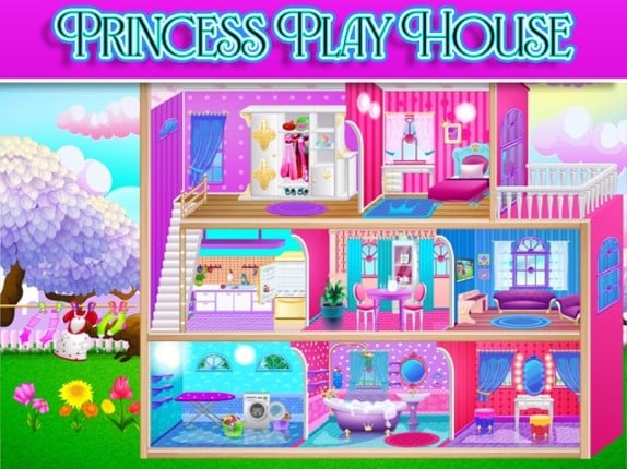 Princess Play House Doll Game Image