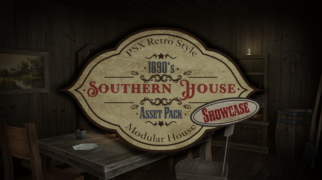 Games like PSX Style - 1890s Southern House Pack - Showcase