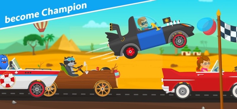 Racing cars game for kids 2-5 screenshot