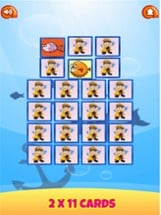 Sea Animal Match Cards Game For Kids Image