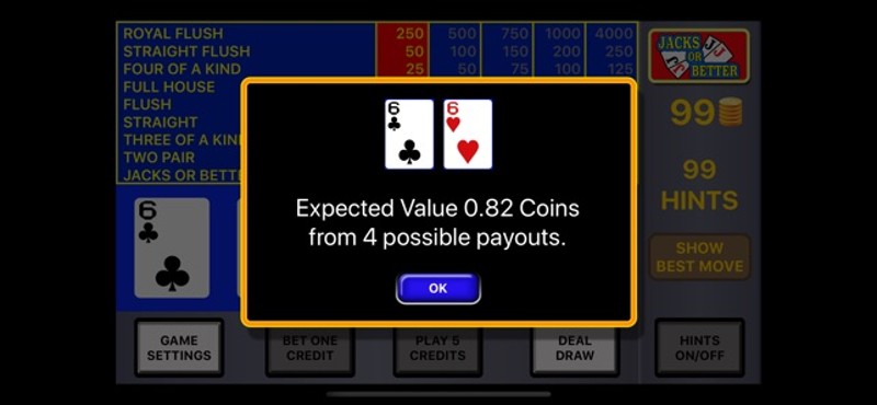 Video Poker Strategy screenshot