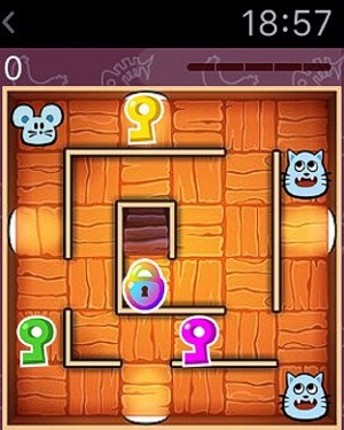 Catch Me If You Cat: Puzzle Game for Apple Watch screenshot
