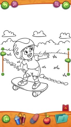 Coloring Book for Creative Kids screenshot