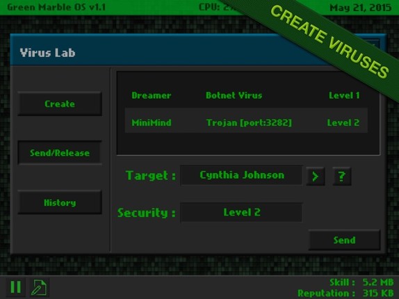 Cyber Hacker screenshot