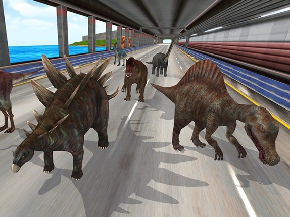 Dinosaur Racing Dino Games screenshot