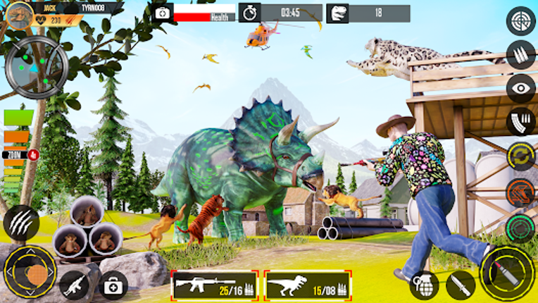 Real Dino Hunting Gun Games screenshot