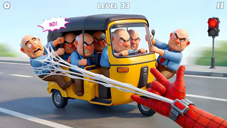 Crazy Uncle: Slap & Punch Game screenshot