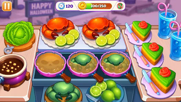 Halloween Madness Cooking Game screenshot