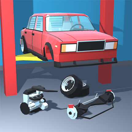 Retro Garage - Car Mechanic Image