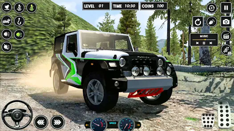 Offroad Jeep Driving:Jeep Game screenshot