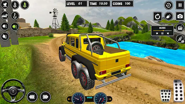 Offroad Jeep Driving:Jeep Game screenshot