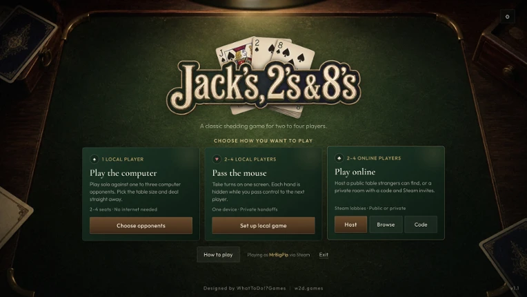 Jack's, 2's & 8's Image