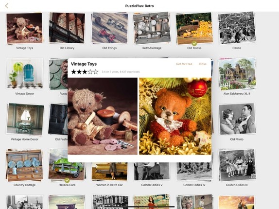 Jigsaw Puzzles Retro screenshot