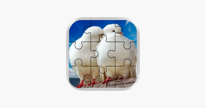 Love Bird Jigsaw Puzzle paradise : Train The Brain Game Cover