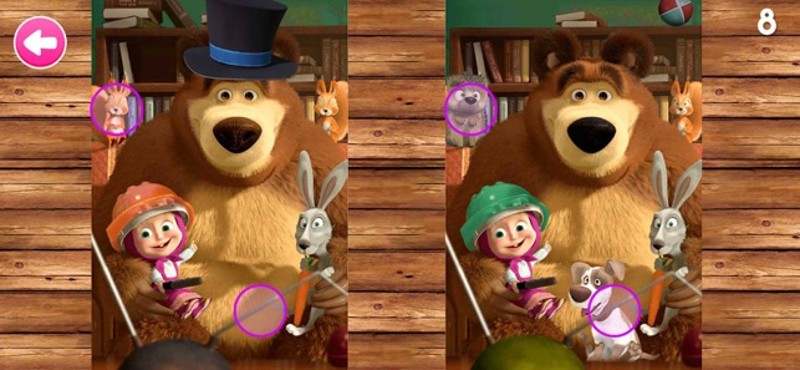 Masha and the Bear Games screenshot