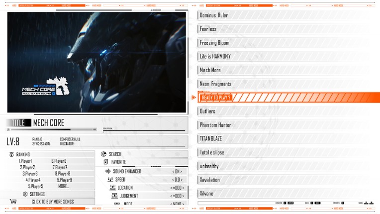 MUSYNX RETURN screenshot