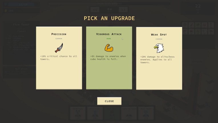 Rogue Cube Defense screenshot