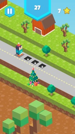 Santa Run - Endless Running Game for Christmas screenshot