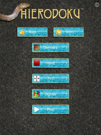Sudoku Wiz: Hieroglyphics screenshot
