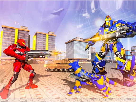 US Police Dog Robot Games screenshot