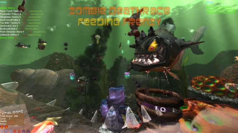 Zombie Deathrace Feeding Frenzy screenshot