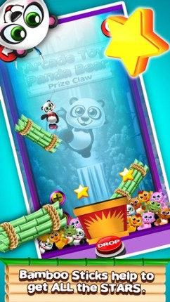 Arcade Panda Bear Prize Claw Machine Puzzle Game screenshot