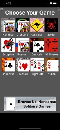 Best of Solitaire screenshot