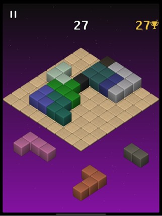 Block Drop - 3d Cubes Puzzle Image