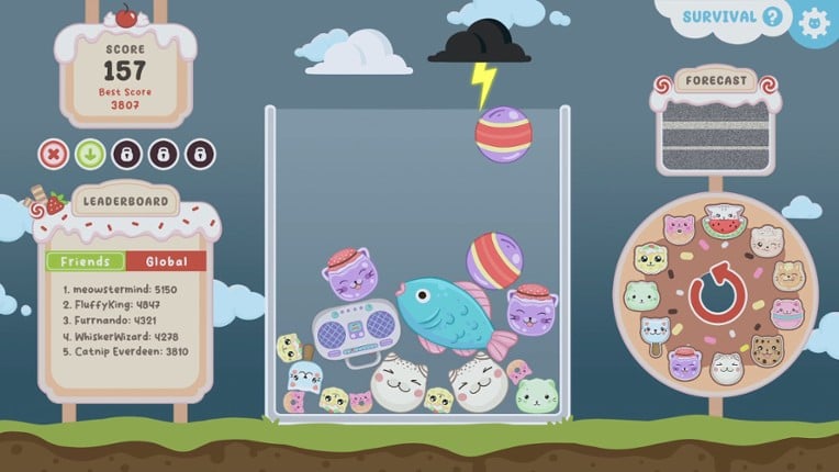 Cloudy with a Chance of Kittens screenshot