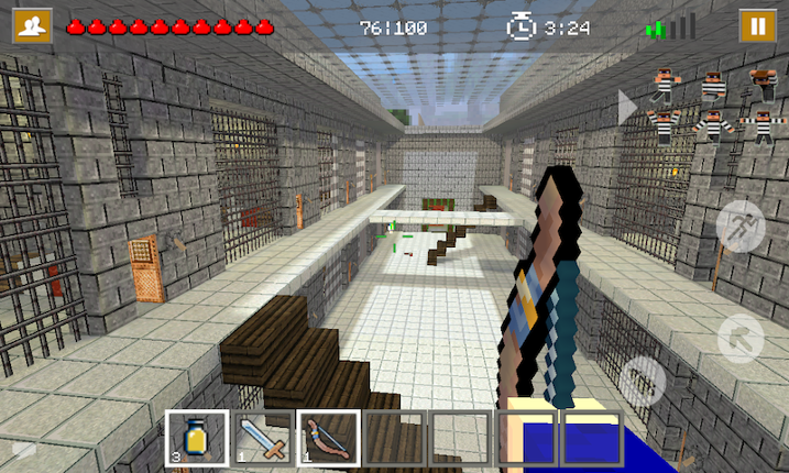 Cops N Robbers: Prison Games 1 screenshot