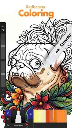 Crayola Adult Coloring screenshot
