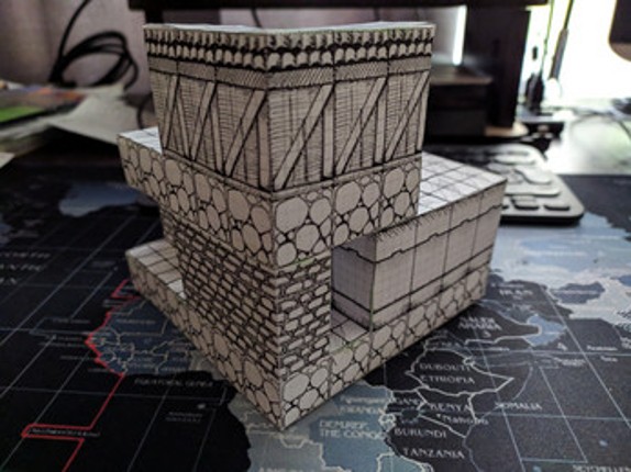 Drawngeon Paper Diorama Image