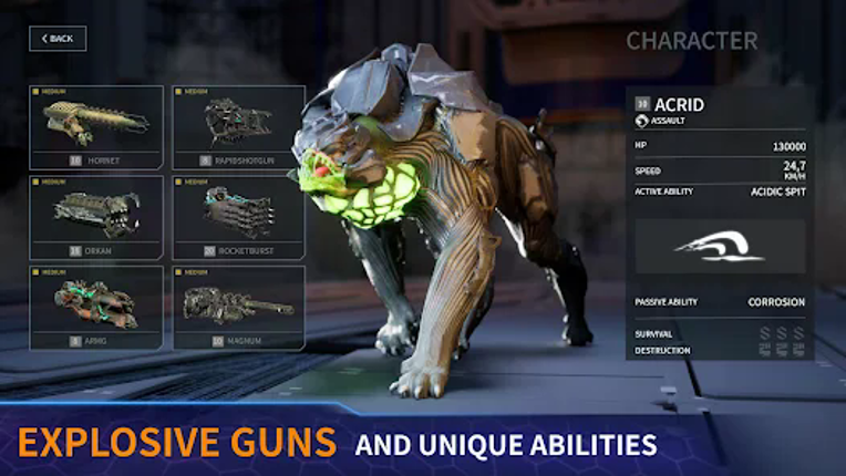 Armor Attack: robot PvP game screenshot