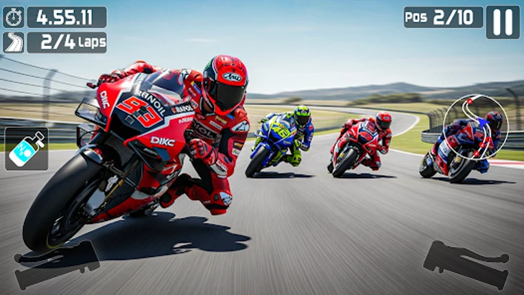 GT Moto Rider Bike Racing Game Image
