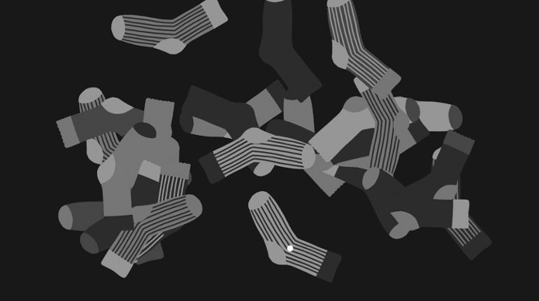 honey, could you help pair those socks? Image