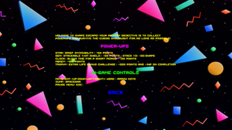 Shape Escape screenshot