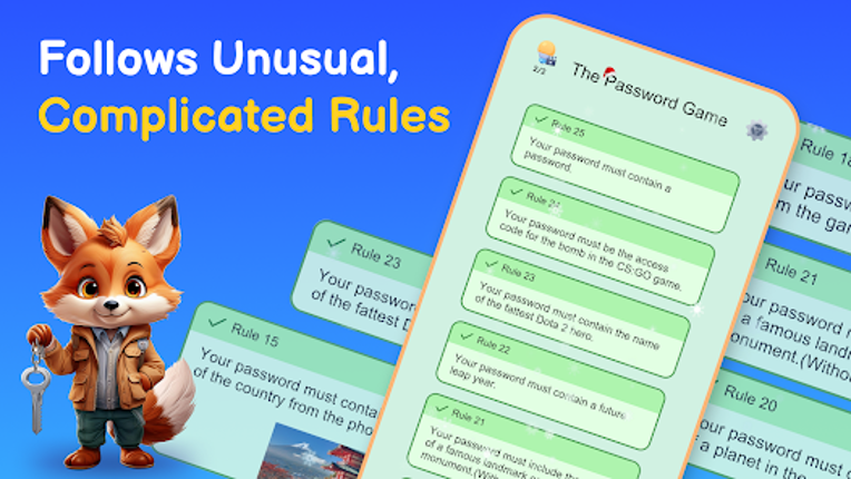 The Password Game screenshot