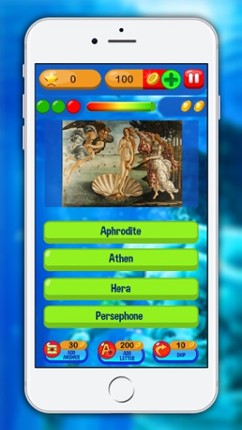 Greek Mythology Trivia Quiz - Free Knowledge Game screenshot