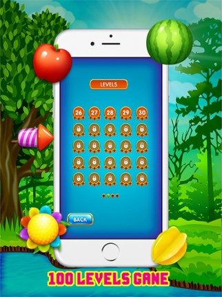 Juicy Fruits Land Shoot - Match 3 Free Game HD screenshot