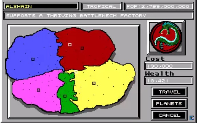 MechWarrior screenshot
