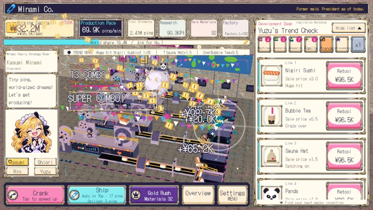 Minami Co. screenshot