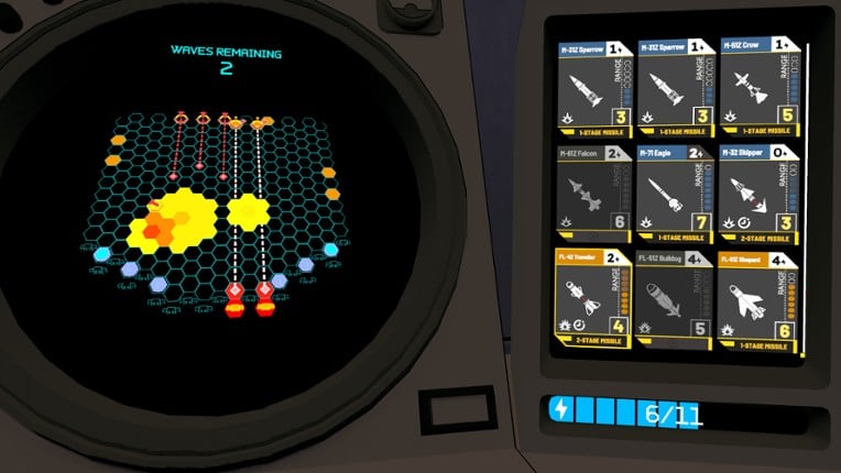 Missile Command Delta screenshot
