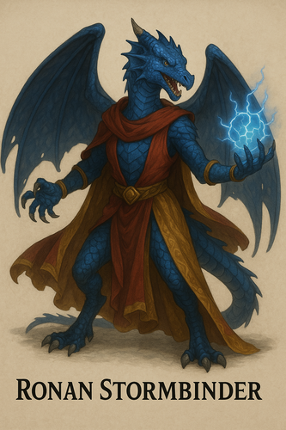 NPC Generator - Blue Dragons screenshot