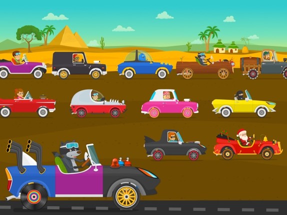 Racing cars game for kids 2-5 screenshot