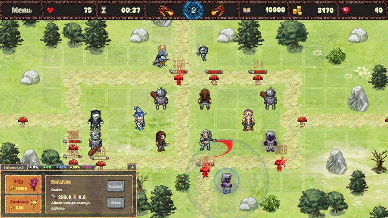 Random Fantasy Defense screenshot