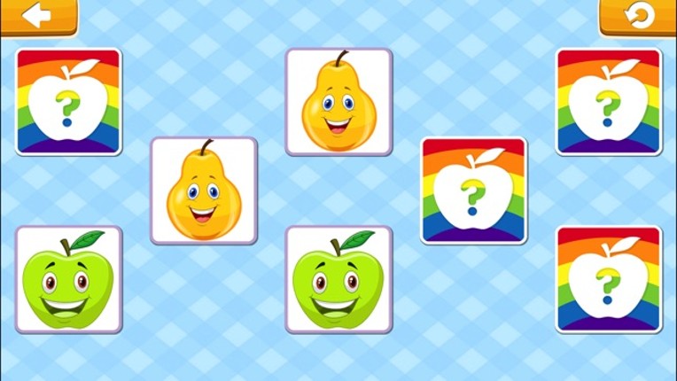 Smart Baby! Food ABC Learning Kids Games for girls screenshot